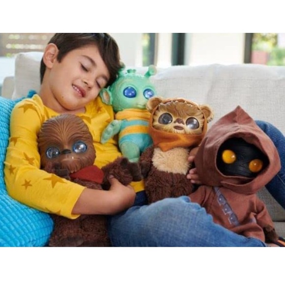 Star Wars Galactic Pals - Wookie 11" Hard Plush w/ Carrying Satchel - NEW - Picture 4 of 4